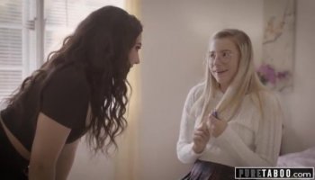 Tight blonde passenger railed by driver